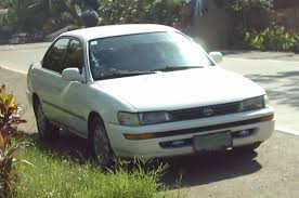 Fuel consumption for the 1995 toyota corolla is dependent on the type of engine, transmission, or model chosen. File 1993 1995 Toyota Corolla 1 6 Gli 01 Jpg Wikimedia Commons