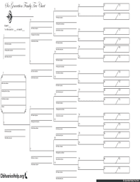 41 Veracious Blank Pedigree Chart Download