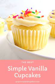 Basic Vanilla Cupcake Recipe Ginger Snaps Baking Affairs Recipe Vanilla Cupcake Recipe Cupcake Recipes Easy Vanilla Cupcakes