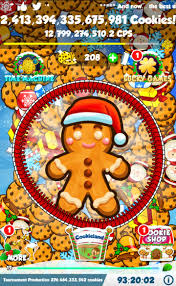 Click the cookie on the screen to produce cookies. Christmas Cookies Christmas Season Cookie Clicker