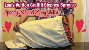Demand increased and the company grew. Louis Vuitton Graffiti Speedy 30 And Zippy Wallet Preloved Youtube