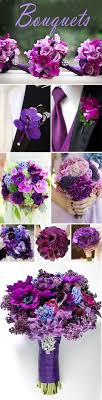 Picking out wedding themes can be as simple as sticking to a single color. Innisbrook Wraps Presentation Is Everything Purple Bouquets Wedding Colors Purple Purple Wedding
