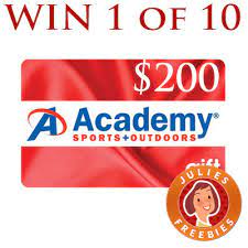 Amazon gift cards are the best way to convey the 'you are special to me' message. Win 1 Of 10 200 Academy Sports Gift Cards Julie S Freebies