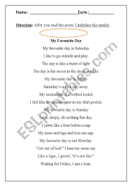 All worksheets only my followed users only my favourite worksheets only my own worksheets. Simile And Metaphors Esl Worksheet By Ruchi296