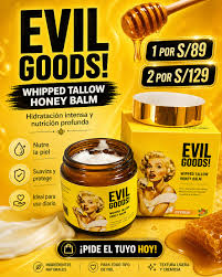 ✨ EVIL GOODS – Whipped Tallow Honey Balm 🛒 Disponible en Tu Market 24  Descubre el poder de la hidratación profunda con este bálsamo natural  elaborado con sebo nutritivo y miel pura,