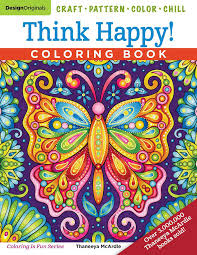 Thaneeya creates colorful art in a variety of styles, ranging from abstraction to photorealism (with a special focus on creating vibrantly detailed art). Think Happy Coloring Book Book By Thaneeya Mcardle Official Publisher Page Simon Schuster Au