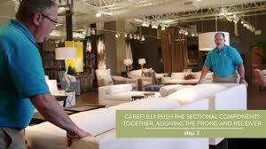 Rowe fine furniture, living room towards. How To Connect Disconnect A Sectional Youtube
