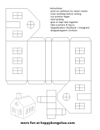 View Source Image Paper House Template House Template Paper Crafts Diy