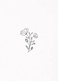 Quiz How Much Do You Know About Flower Drawing Aesthetic Flower Drawing Aesthetic Https Ift Tt 2lp Line Art Tattoos Flower Illustration Aesthetic Drawing