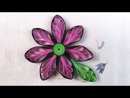 Quilling Comb Flower Quilling Flowers Tutorial Paper Quilling Youtube Paper Quilling Flowers Quilling Patterns Paper Quilling For Beginners