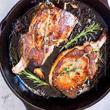 Cast Iron Skillet Pork Chops Easiest Recipe Ever Cast Iron Skillet Recipes Dinner Easy Pork Chop Recipes Cast Iron Skillet Recipes Chicken