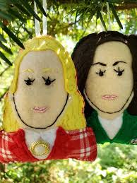 Heathers Movie Ornament Set, Handmade Felt Ornaments