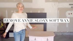 How To Remove Annie Sloan Soft Wax No Sanding Previously Chalk Painted And Waxed Furniture Yo Annie Sloan Chalk Paint And Wax Chalk Paint Wax Chalk Paint