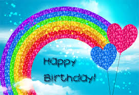 Pin By Carolina On Happy Birthday Happy Birthday Rainbow Happy Birthday Wallpaper Happy Birthday Daughter