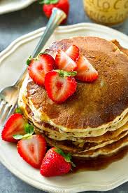 Protein Power Pancakes With Chai Maple Syrup Recipe Food Yummy Food Fruit Pancakes
