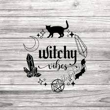 Witchy Vibes Digital File Svg Silhouette Studio Png Etsy Witchy Vibes Witchy Cricut Projects Vinyl