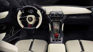 Lamborghini S Not So Secret Suv Leaks Early As The Urus Lamborghini Urus Interior Lamborghini Sesto Elemento Suv Cars