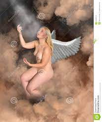 Classical Nude Angel Woman, Heaven Stock Illustration - Illustration of nude,  classic: 49483576