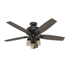 Free shipping on orders $45+. Hunter Bennett 52 Matte Black Indoor Led Ceiling Fan At Menards