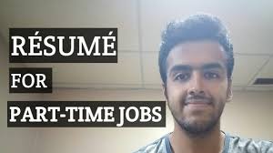 Resume Writing Tips For Part Time Jobs In Canada Youtube