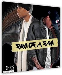 Pop R&B Hip-hop sångare sångerska dansare skådespelare Chris brun fan av  ett fan album omslag