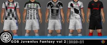 Added second gk kit, home kit with black shorts and socks and away kit. Ultigamerz Pes 6 Juventus Fantasy Kits 2021