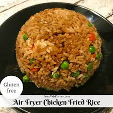 Air Fryer Chicken Fried Rice Recipe From Val S Kitchen Air Fryer Recipes Healthy Air Fryer Dinner Recipes Air Fryer Recipes Easy