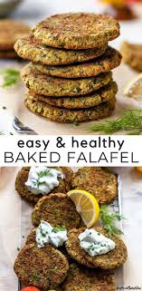 Best Baked Falafel Recipe Vegan Gluten Free Recipes Healthy Baking Baked Falafel