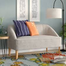 Hashtag Home Glenam 50 Recessed Arm Loveseat Wayfair In 2020 Living Room Furniture Layout Love Seat Furniture Layout