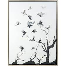 Black Birds In Painting John Richard Black Birds Original Oil Painting 165 775 Inr Liked On Polyvore Featuring Home Home Decor Wall Black Bird Original Oil Painting Bird Artwork