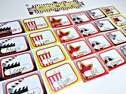 Help keep organization a priority for students with these one of a kind movie themed printables, and get ready, you just might have the coolest classroom on the campus! Hollywood Class Decor Pack Flapjack