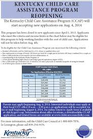Spread The Word Kentucky Child Care Assistance Program