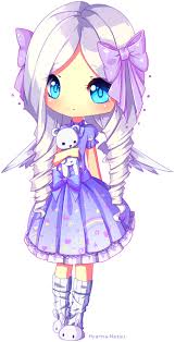 Chibi Commission For Of Her Oc Neoxia She Already Had A Super Cute Design So I Didn 39 T Change It Much But I Got Cute Anime Chibi Kawaii Chibi Anime Chibi