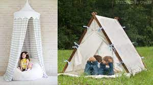 Find the spot where the teepee will go. 17 Diy Play Tents And Teepees Your Kids Will Love