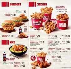 Bucket Kentucky Fried Chicken Menu Prices Kentucky Fried Chicken Menu Fast Chicken Recipes Chicken Menu