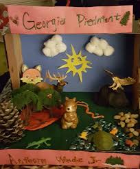 Georgia Piedmont Habitat Habitats Projects Painting Crafts Georgia Habitats