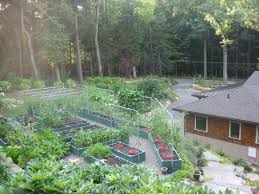 My Garden Tiers Of Vegetables In New York Garden Design Edible Garden Garden Design Magazine Backyard Garden Design