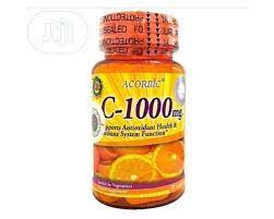 Topping the list of best vitamins for skin that lighten your skin, vitamin a is an effective source of retinol and beta carotenes. Acorbic Vitamin C 1000 Mg For Skin Whitening In Lagos Island Eko Vitamins Supplements Governor Store Jiji Ng