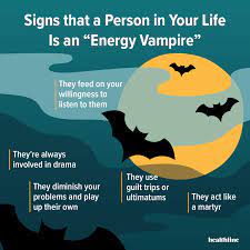 Healthline - Energy Vampires Are People Who Drain Your Emotional Energy  🧛‍♂️. The Scariest Part? They Can Be Anywhere And Anyone 👀. Learning How  To Identify And Respond To Energy Vampires Can