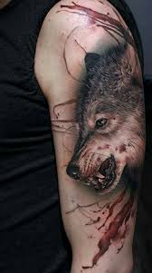 Wolf Tattoo Sinn Und Interessante Ideen Wolf Tattoo Ideen Tatowierungen Wolf Tattoo Armel