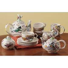 The Tea Scoop Tea Pots Alice In Wonderland Teapot Tea Set