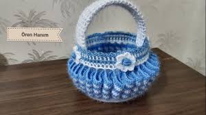 Su Sisesinden Sepet Yapimi Krose Bobble Tig Sepetler