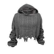 Maybe you would like to learn more about one of these? Distressed Knit Sweater Delayne Dixon Wolf Badger