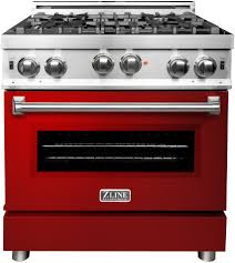 This is an annoying problem to deal with, but it appears. Zline Rgrg30 30 Inch Gas Range With 4 0 Cu Ft Oven 4 Italian Burners Enamel Cooktop Adjustable Legs Stay Put Hinges Glide Racks Self Clean And Triple Layer Glass Viewing Window Red Gloss Door