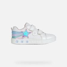 Geox Skylin Junior Girl White Sneakers Geox Fw20