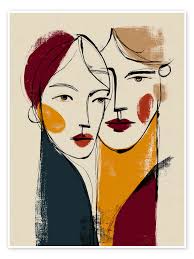 Colour Play Duo print by Thomas Klee