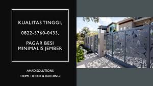 Yuk simak ragam model pagar rumah minimalis ini supaya rumahmu makin homey. 1 Pagar Besi Jember Pagar Minimalis Jember Pagar Rumah Minimalis Jember Pagar Brc Jember Pagar Besi Minimalis Jember Pagar Minimalis Jember 2021 Harga Pagar Besi Pagar Rumah Minimalis Modern Pagar Rumah Minimalis