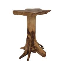 Rustic Natural Stump guaranteed End Tables