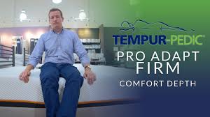 Tempurpedic Pro Adapt Firm Mattress Comfort Depth 1 Youtube