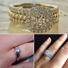 Before And After Custom Upgrade Engagement Ring Wedding Band And Anniversary Band Featured Styles Simon G Mr 2 Ring Upgrade Engagement Rings Wedding Bands